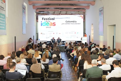 El Festival de las Ideas 2023, foro organizado por PRISA Media en el que más de 200 líderes del país entregan sus reflexiones sobre el futuro de Colombia, destacando la presencia de políticos, empresarios, la academia y ciudadanos.