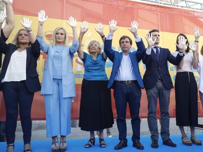 Homenaje a Miguel &Aacute;ngel Blanco en Madrid.