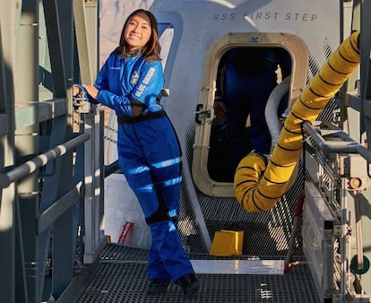 Katya Echazarreta fue la primera mujer mexicana en viajar al espacio, en 2022.