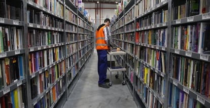 Centro logístico da Amazon em San Fernando de Henares.