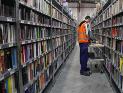 Centro logístico da Amazon em San Fernando de Henares.