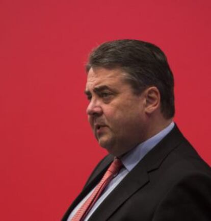 El líder del Partido Socialdemócrata alemán, Sigmar Gabriel.