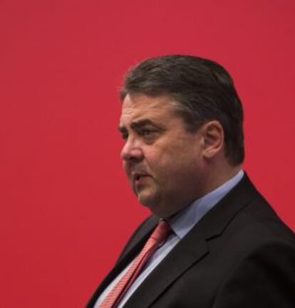 El líder del Partido Socialdemócrata alemán, Sigmar Gabriel.