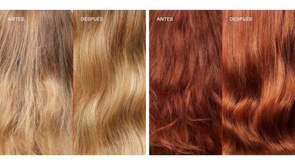 El tratamiento Olaplex n3 deja un pelo brillante y radiante.