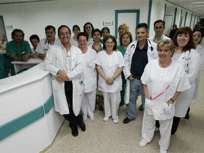 Equipo de la unidad de pluripatología del hospital Doce de Octubre de Madrid.