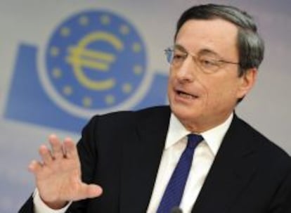 El presidente del Banco Central Europeo (BCE), Mario Draghi.