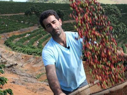 El cafetero M&aacute;rcio Vargas, de Varre-Sai, R&iacute;o de Janeiro.