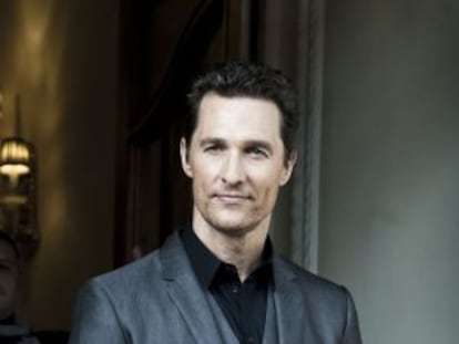 Matthew McConaughey, no mês passado.