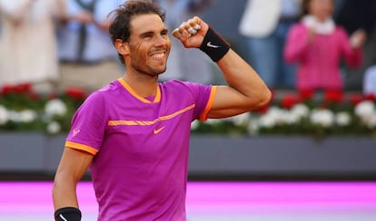 Rafa Nadal, en la Mutua Madrid Open.