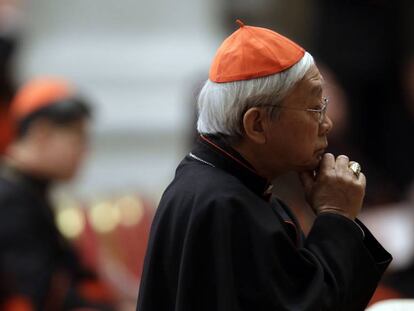 El cardenal Joseph Zen, en marzo de 2013.