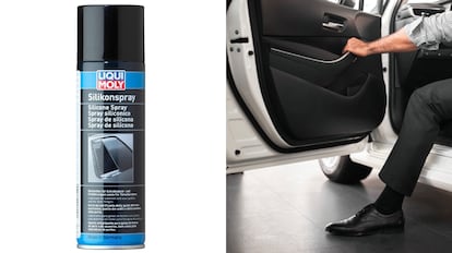 espray para el deslizante del cinturón de seguridad