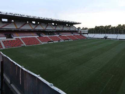 El estadio del Rayo Vallecano.