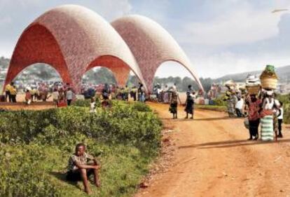 Proyecto para puerto de drones en Ruanda