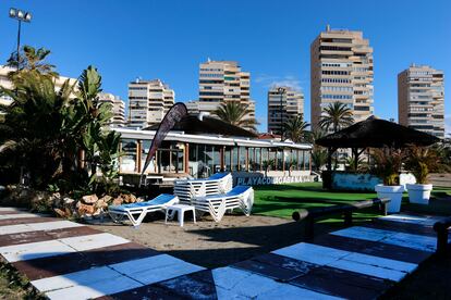 Imagen de un hotel vacío en Torremolinos (Málaga).