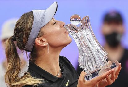 Ese día, la española no pierde un solo set contra la croata y gana así su primer torneo WTA. Se convierte en la decimoctava española en conseguir ese título.