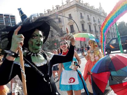 GRAFCVA6146. VALENCIA, 29/06/2019.- Los personajes de 