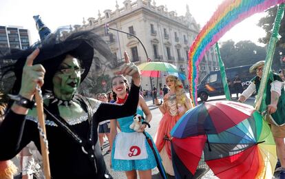 GRAFCVA6146. VALENCIA, 29/06/2019.- Los personajes de 