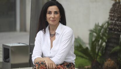 Cristina López Barrio, el día después de quedar finalista del premio Planeta.