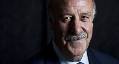 Vicente del Bosque la pasada semana. 