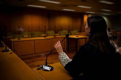 Marta García de la Concha, fiscal coordinadora del servicio del jurado de la Fiscalía Provincial de Madrid