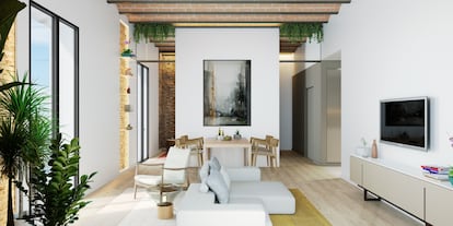 Imagen de una vivienda de Elix Vintage, en una imagen sin datar difundida por la compañía.