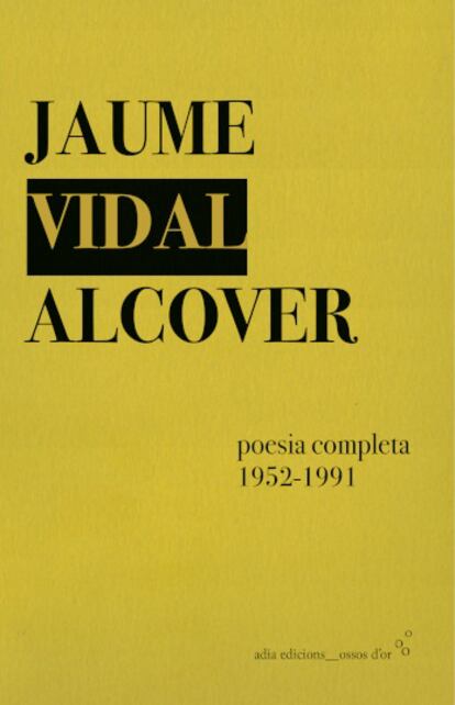 Portada del llibre 'Jaume Vidal Alcover'.