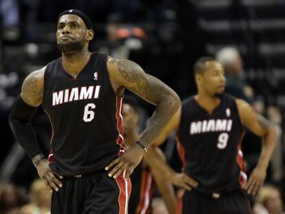 LeBron James, de los Miami Heat.