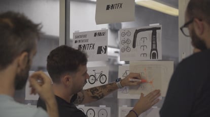 Oficinas de la empresa Santafixie en Barcelona.