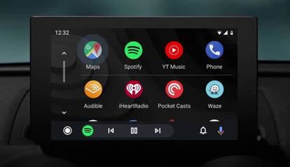 Android Auto en un coche.