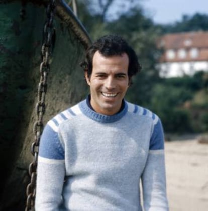 Julio Iglesias, en 1974.