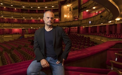 Francisco Negrín, el martes en el Teatro Real de Madrid.