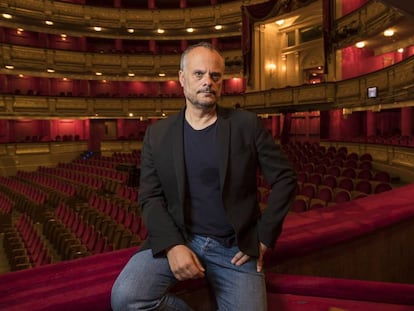 Francisco Negrín, el martes en el Teatro Real de Madrid.