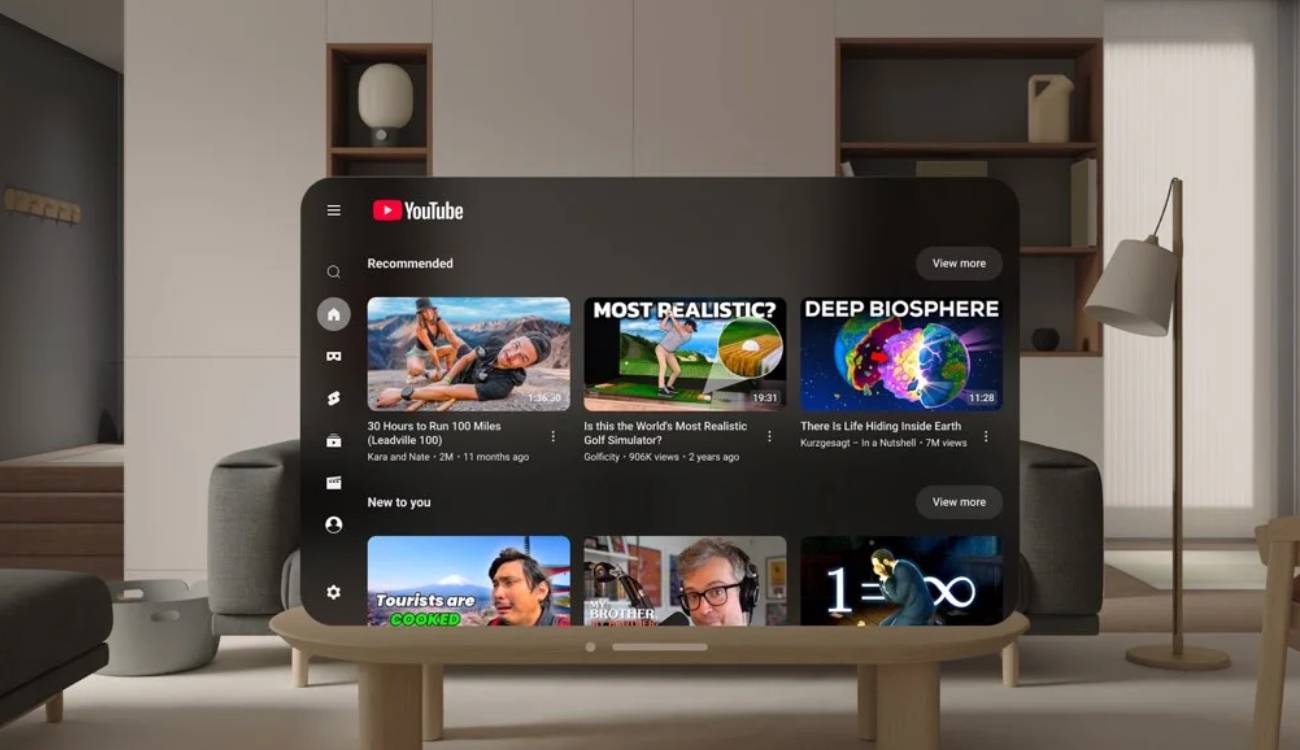 Las Apple Vision Pro por fin tienen app oficial de YouTube, pero no todo son buenas noticias