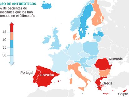 3,2 millones de europeos salen del
hospital cada año con una infección