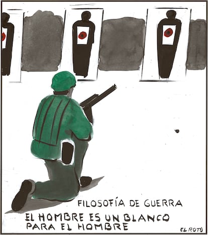 Viñeta de El Roto del 10 de abril de 2025