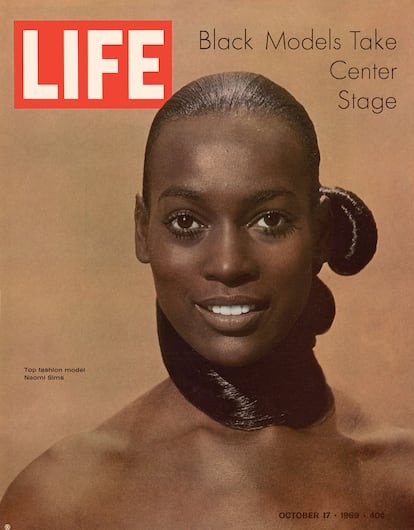 Naomi Sims, en portada de 'Life', en 1969.
