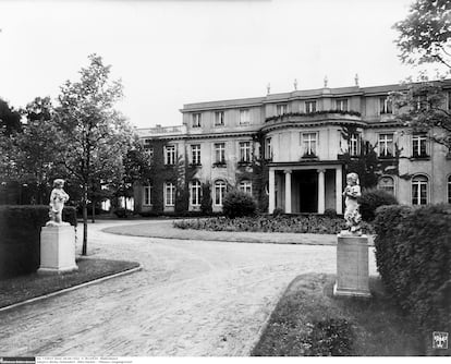 La villa Kaufmann, propiedad de Friedrich Minoux, donde se celebró la conferencia.