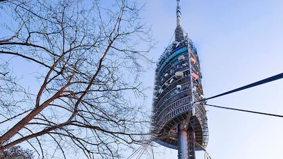 Imagen de la Torre de Collserola de Cellnex