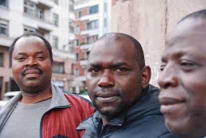 Men who participated in a Bilbao program against FGM.