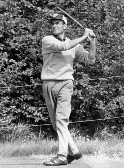 Ángel Miguel, en el Torneo Gevacolor de Stoke Poges en 1964.