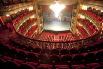 Patio de butacas del teatro Español.