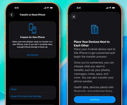 Nueva herramienta para transferir datos desde iOS a Android desarrollada por Apple