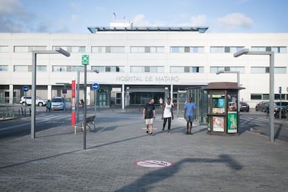 Fachada del hospital de Matar&oacute;