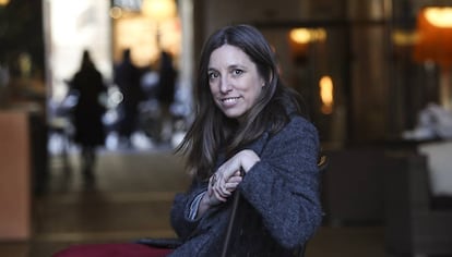 Llucia Ramis, este lunes en Barcelona.