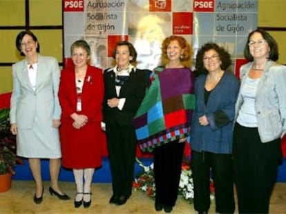 Mujeres socialistas homenajedas en Gijón