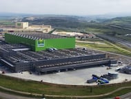 Exterior de las instalaciones de Galletas Gullón en Aguilar de Campoo (Palencia), en una imagen cedida por la empresa.
