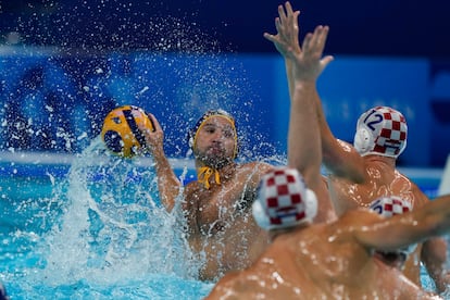 David Martín, seleccionador de waterpolo, tras caer en cuartos de final: “Vamos a llorar todos juntos”