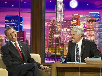 Obama, en la entrevista con Jay Leno