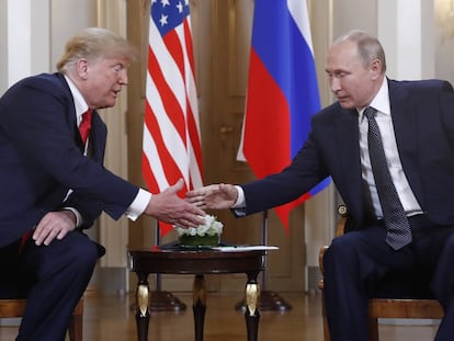 La reunión de Trump y Putin en Helsinki, en imágenes