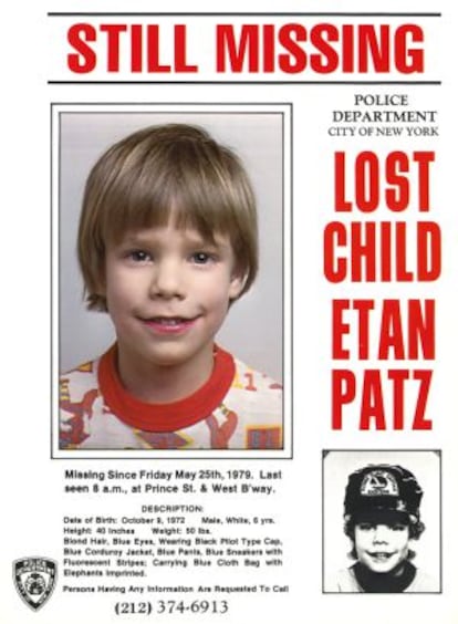 Cartel de Etan Patz.